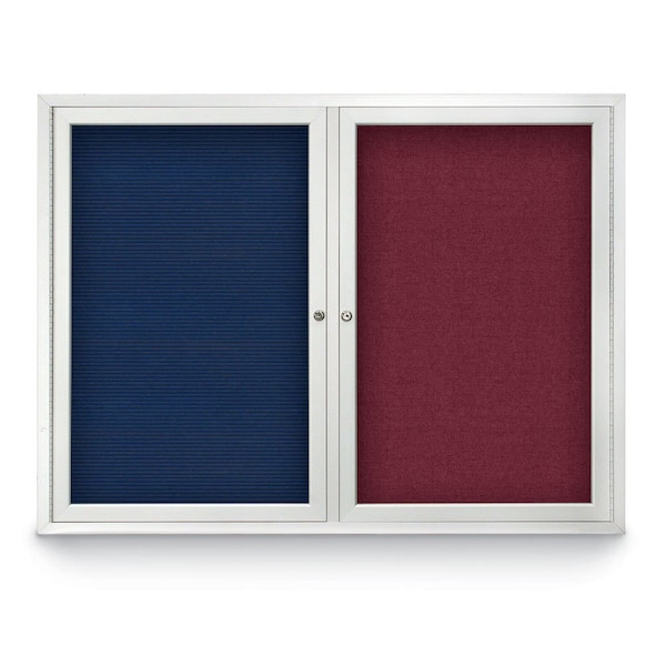 Corkboard, Bronze/Blck, 72" x 36"